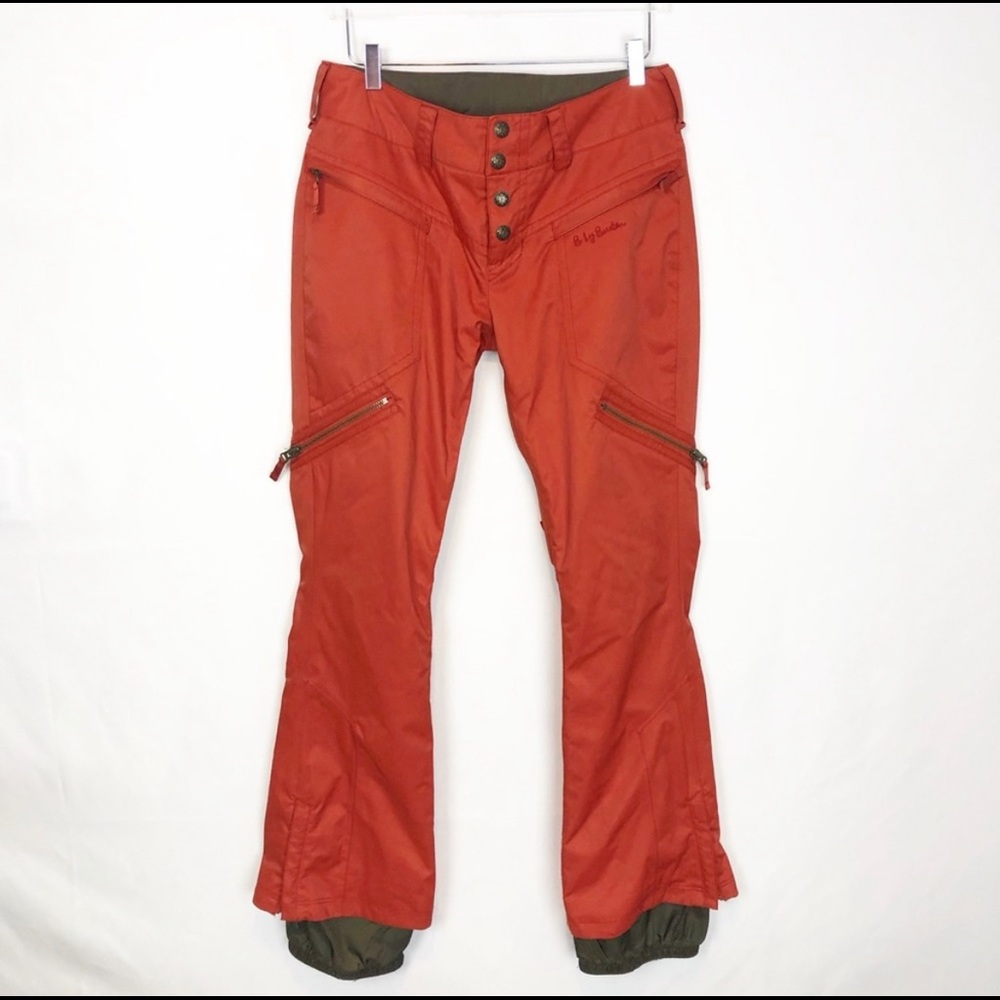 B by Burton women orange snowboard pants M